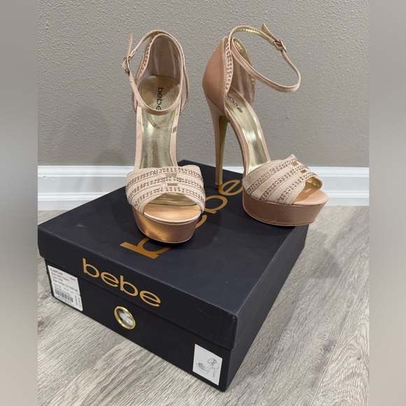 NEW Bebe Aidann Bling Heel - Picture 2 of 8